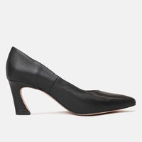 Charli Black Leather Heels, MOLLINI - Shouz