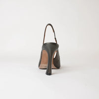 Ag-23543 Black Leather Heels, NEO - Shouz