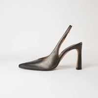 Ag-23543 Black Leather Heels, NEO - Shouz
