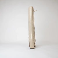 Ag-23596 Torrone Patent Knee High Boots, NEO - Shouz