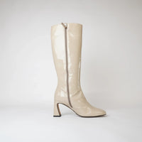 Ag-23596 Torrone Patent Knee High Boots, NEO - Shouz