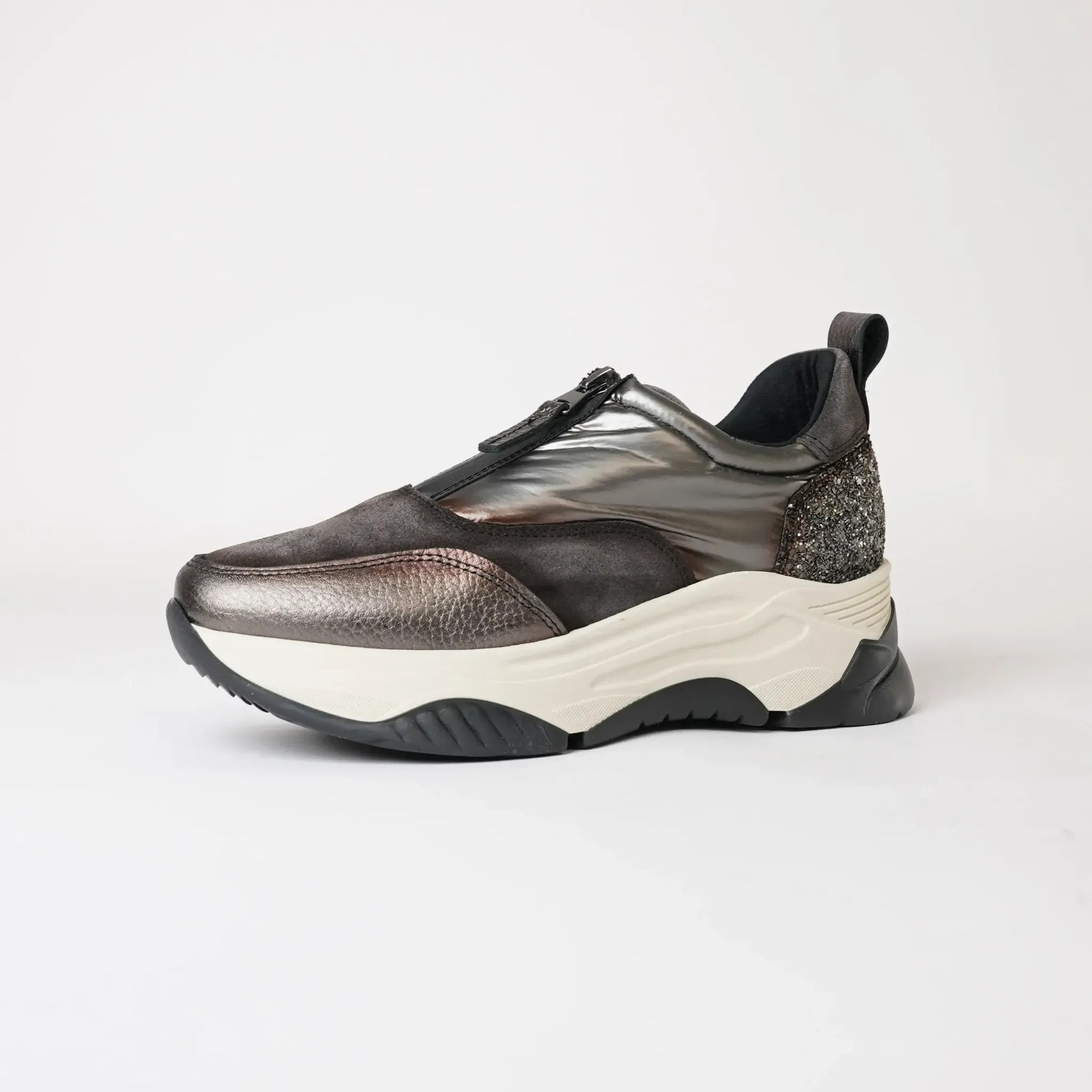 Co-Gal026 Asfalto Multi Leather Sneakers, NEO - Shouz