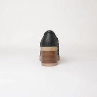 Metis Black Leather Loafers, NU BY NEO - Shouz