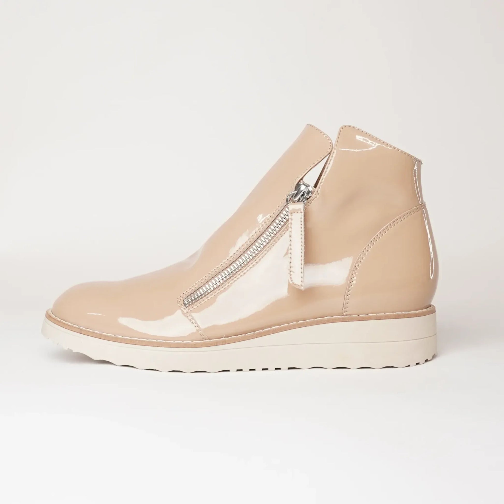 Ohmy Cafe Patent Ankle Boots, TOP END - Shouz