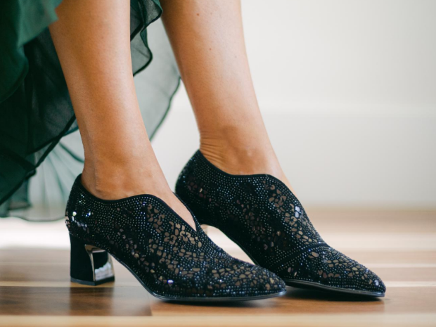 Sparkle with heels