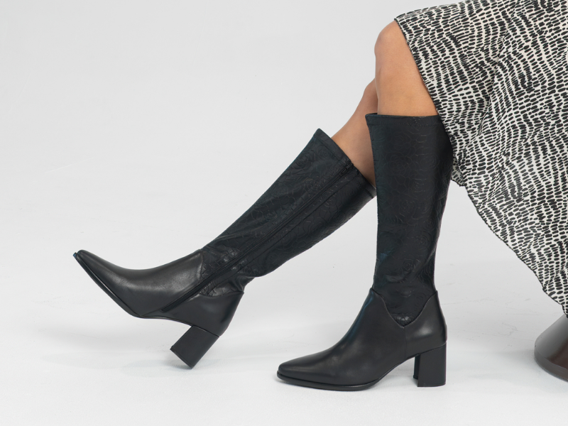 Knee-High Boots Are Back in Fashion
