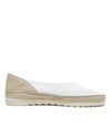 Noelia White Leather Espadrilles, VERBENAS - Shouz