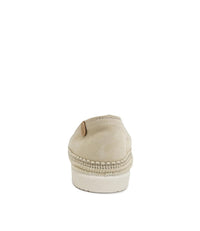 Noelia White Leather Espadrilles, VERBENAS - Shouz