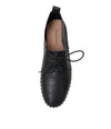 Huston Black Leather Sneakers - Shouz
