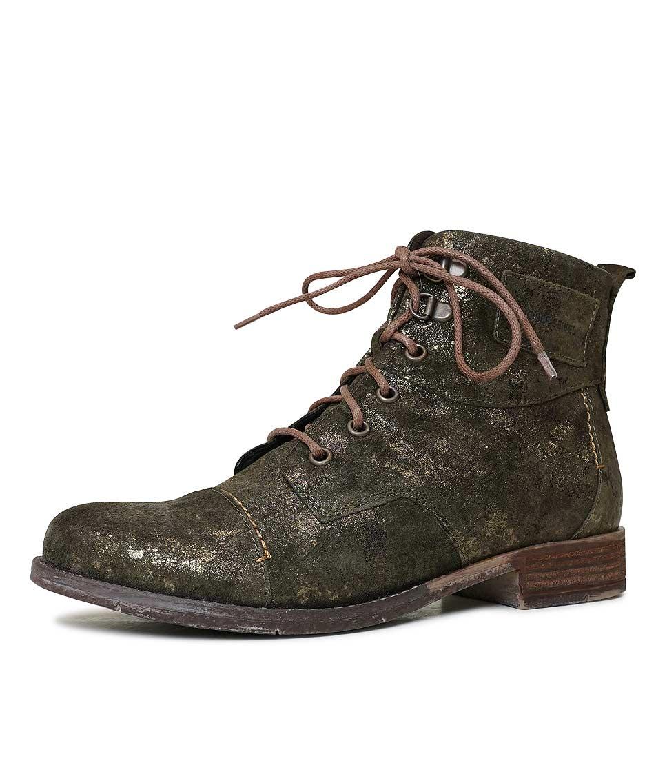 Sienna 17 Bosco Leather Ankle Boots - Shouz