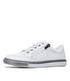 Ronnie White Leather Sneakers - Shouz