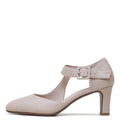 Trinities Nude Leather Heels