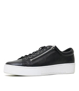 Laila Black / White Leather Sneakers - Shouz
