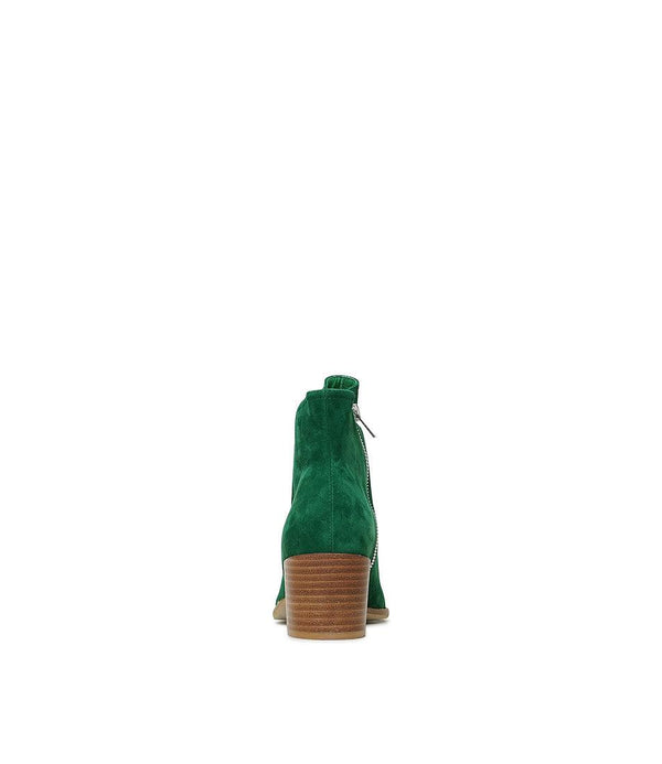 Mockas Emerald Suede Ankle Boots - Shouz