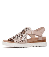 Ansh Rose  Leather Sandals, DJANGO & JULIETTE - Shouz