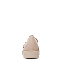 Oclem Latte Patent Leather Loafers - Shouz
