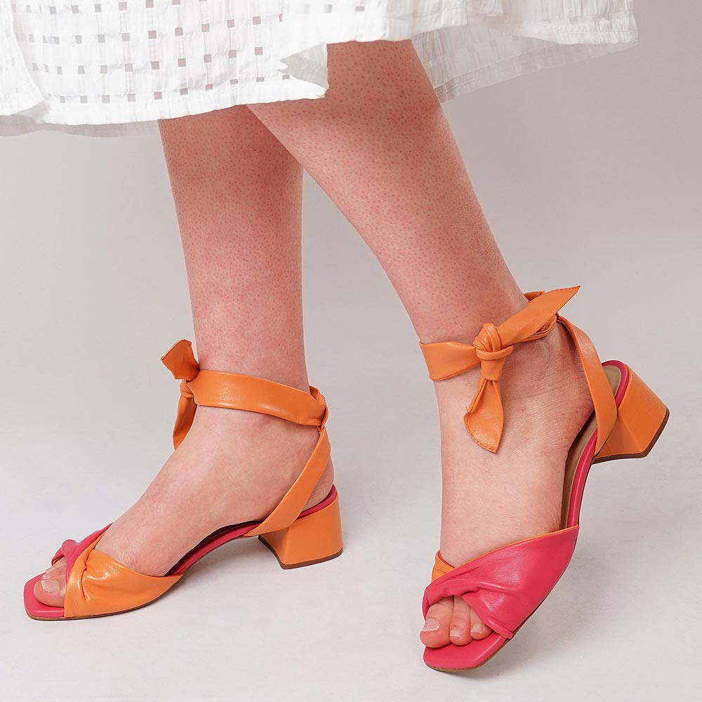 155347 Fuchsia/ Orange Heels, CARRANO - Shouz