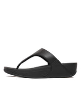 Lulu Leather Black Sandals - FITFLOP | Shouz