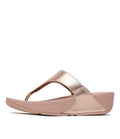 Lulu Leather Rose Gold Sandals