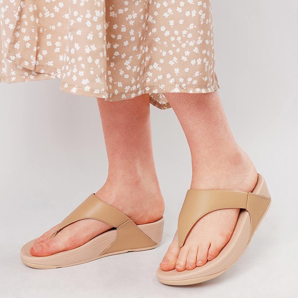 Lulu Leather Tender Blush Sandals - Shouz