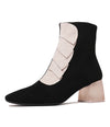 Marzia Black Suede Ankle Boots, DJANGO & JULIETTE - Shouz