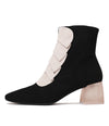 Marzia Black Suede Ankle Boots, DJANGO & JULIETTE - Shouz