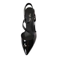 Lukka Black Patent Leather Heels - Shouz