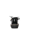 Froggy Black Patent Leather Sneakers - Shouz