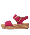 Nerida Pink Suede Sandals - Shouz