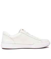 Claire 01 White Leather Sneakers - Shouz