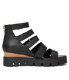 Raafe Black / Natural Leather Sandals, DJANGO & JULIETTE - Shouz