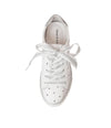 Fennas White Leather Sneakers - Shouz