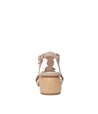 Mencas Latte Multi Leather Heels, DJANGO & JULIETTE - Shouz