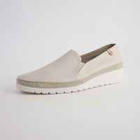 Telma Crudo Leather Espadrilles