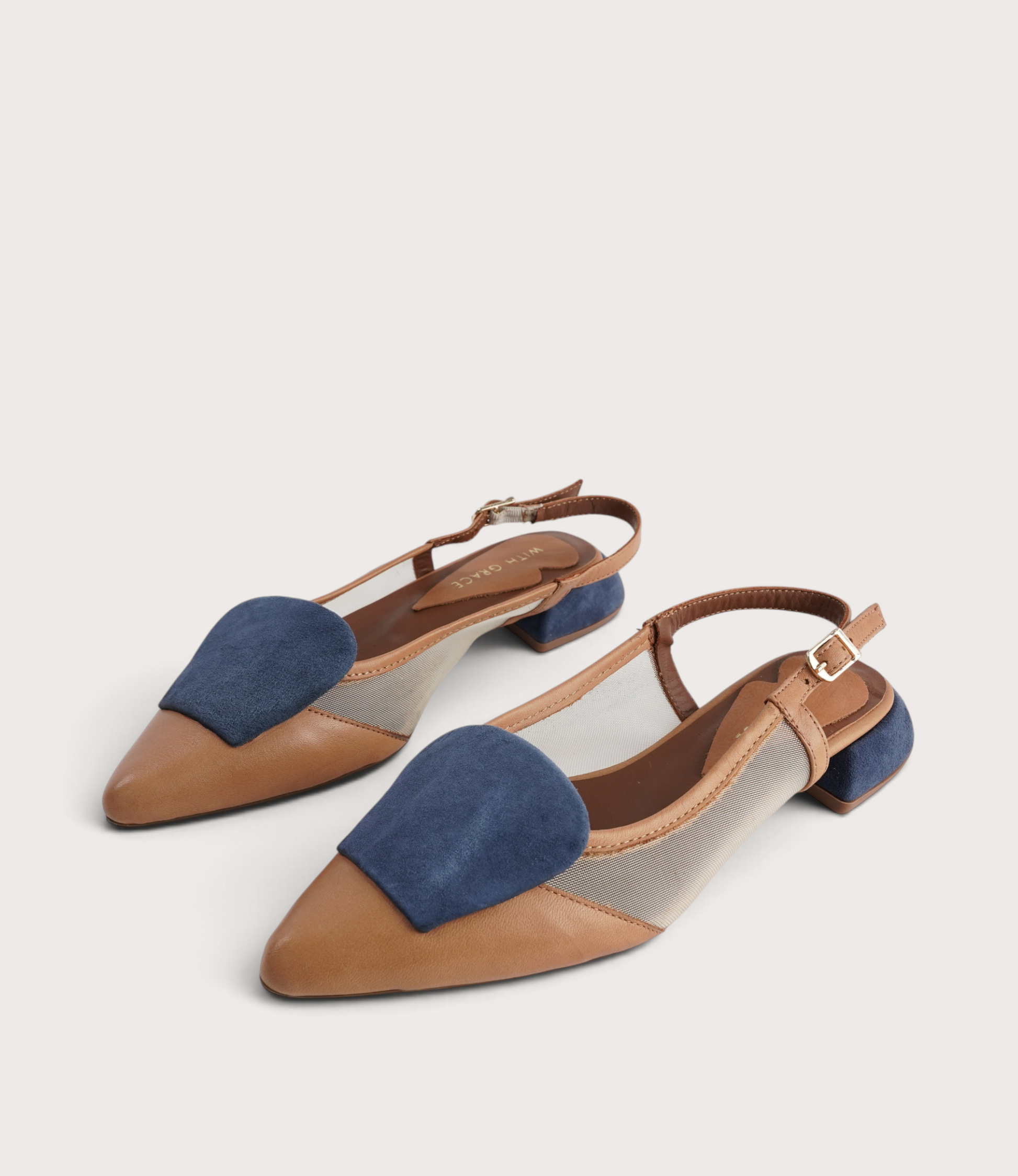 Vivienne Tan/ Jeans Mts Suede Flats