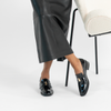 Fillipia Black Patent Leather Loafers