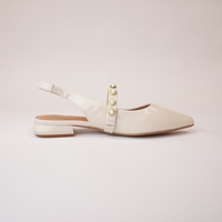 Reema Bone Patent Leather Flats