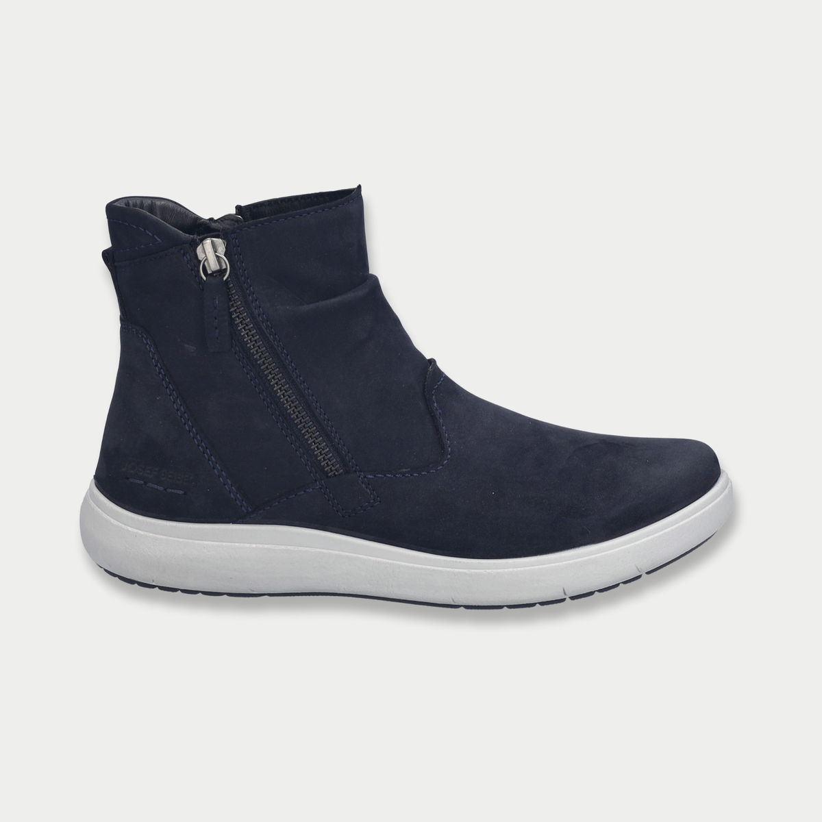 Megan 12 Dunkelblau Nubuck Ankle Boots - JOSEF SEIBEL | Shouz
