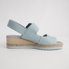 Innes Denim Leather Sandals