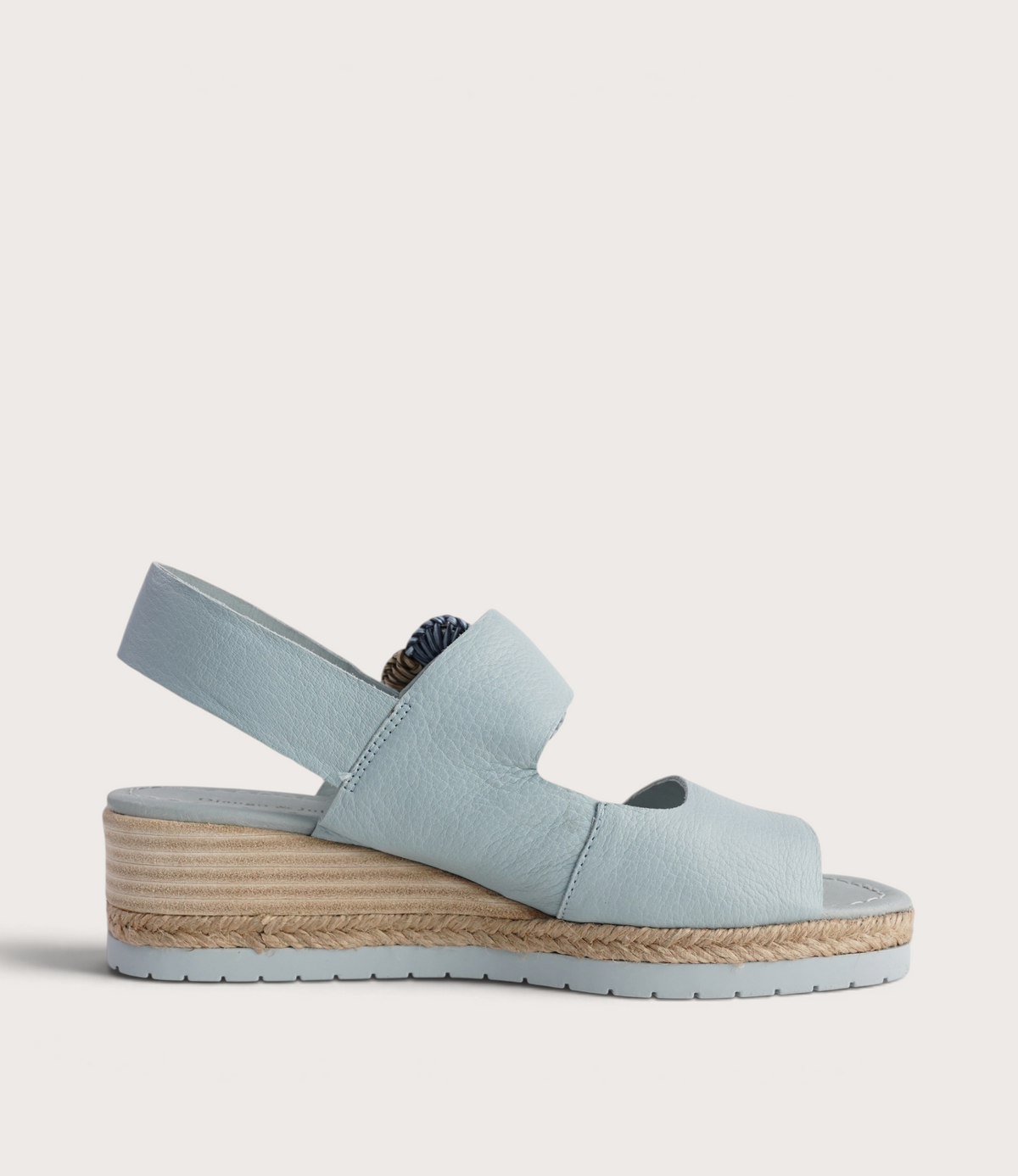 Innes Denim Leather Sandals - DJANGO AND JULIETTE | Shouz
