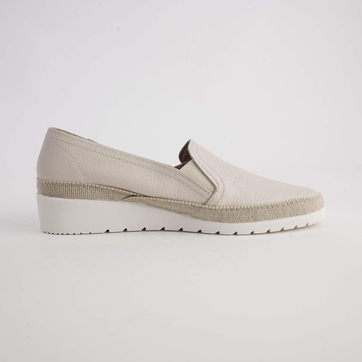 Telma Crudo Leather Espadrilles - VERBENAS | Shouz