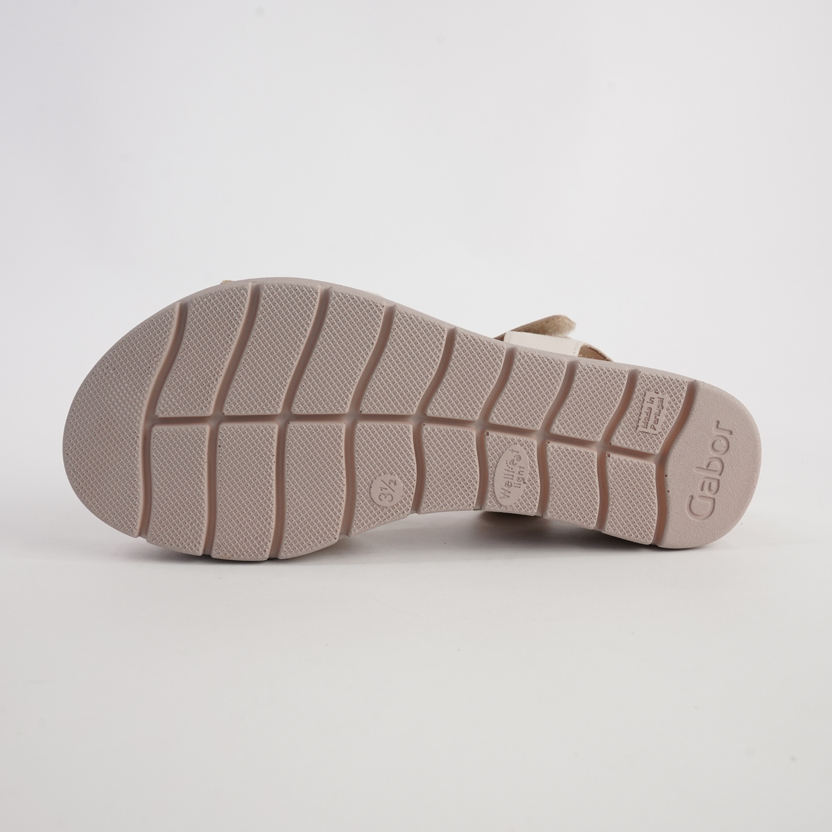 Inez Creme Leather Sandals - GABOR | Shouz