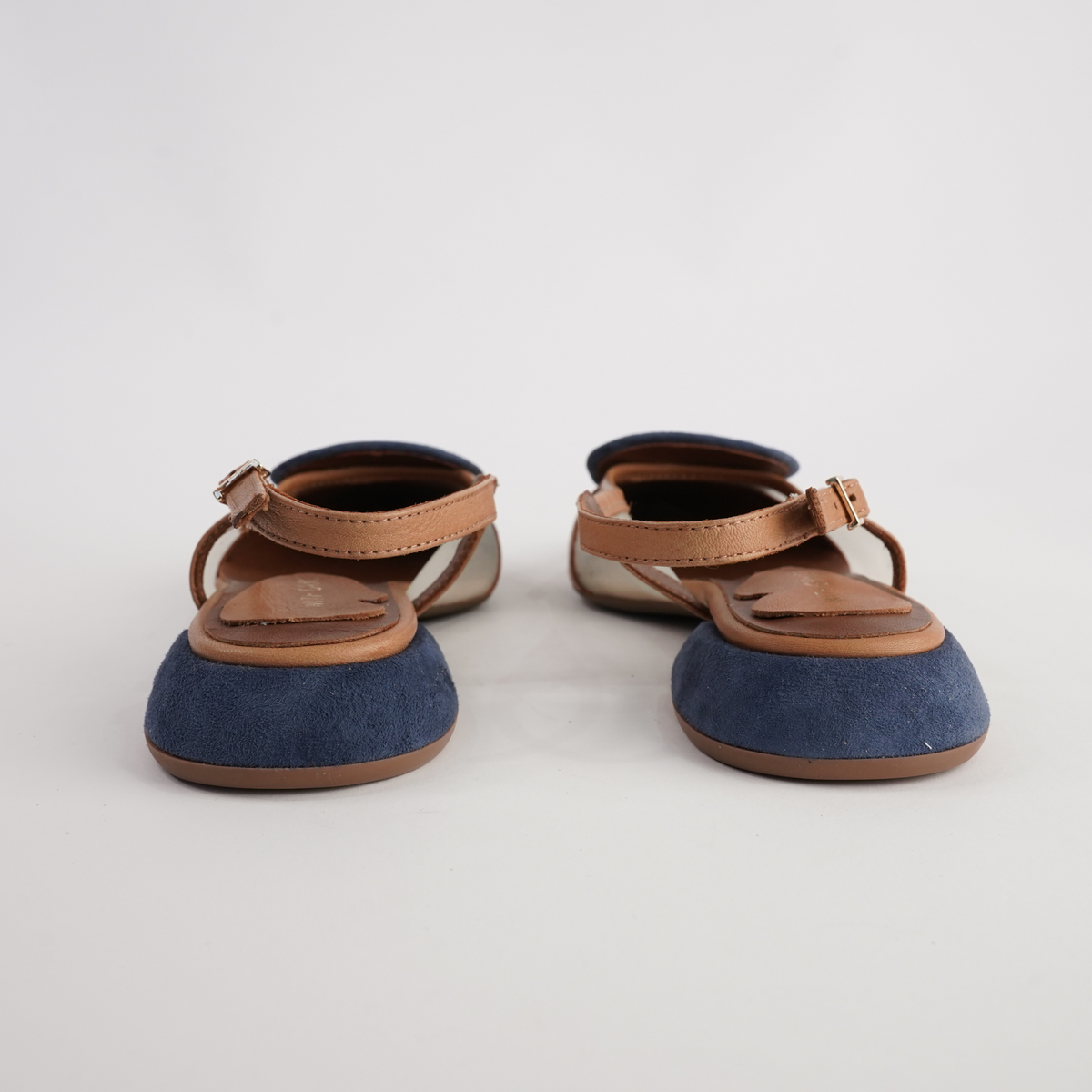 Vivienne Tan/ Jeans Mts Suede Flats - WITH GRACE | Shouz