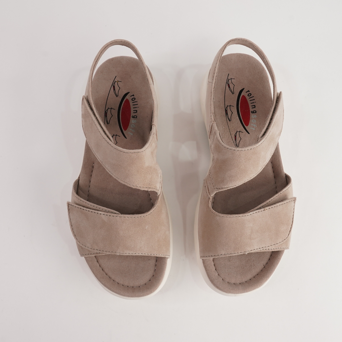 Elsie Sand Microsuede Sandals - GABOR | Shouz