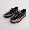 Teni Black Patent/ Black Patent Leather Sneakers