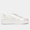 Laila Silver Leather Sneakers