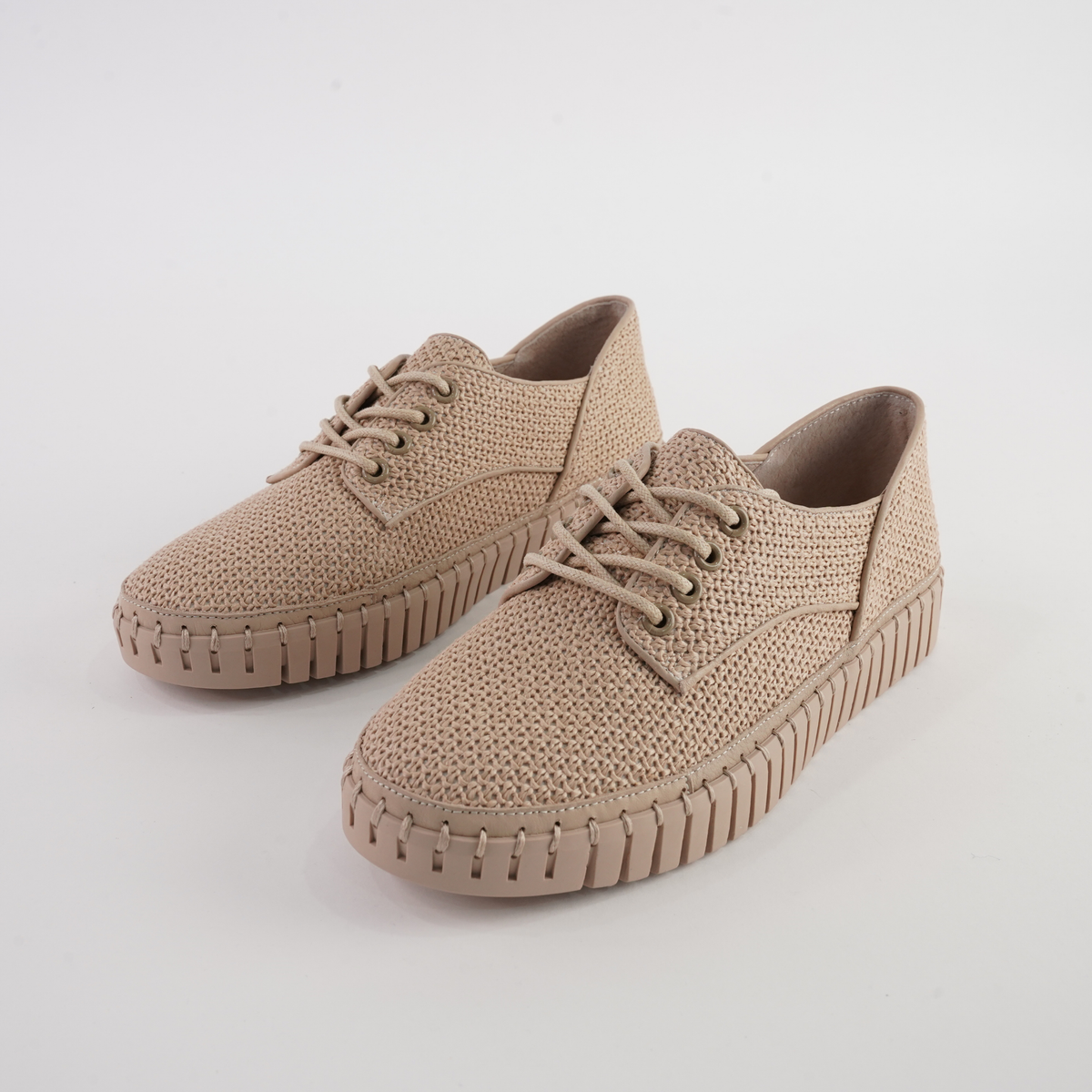 Hamburg Natural Raffia Sneakers