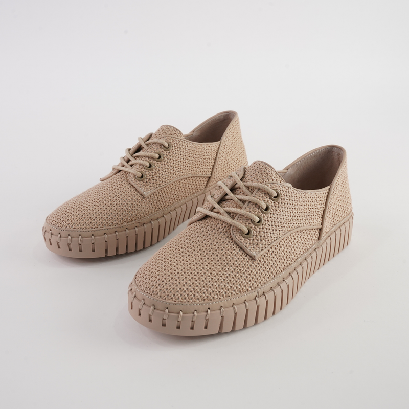 Hamburg Natural Raffia Sneakers