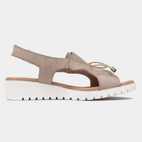 Malika Cafe Leather Sandals