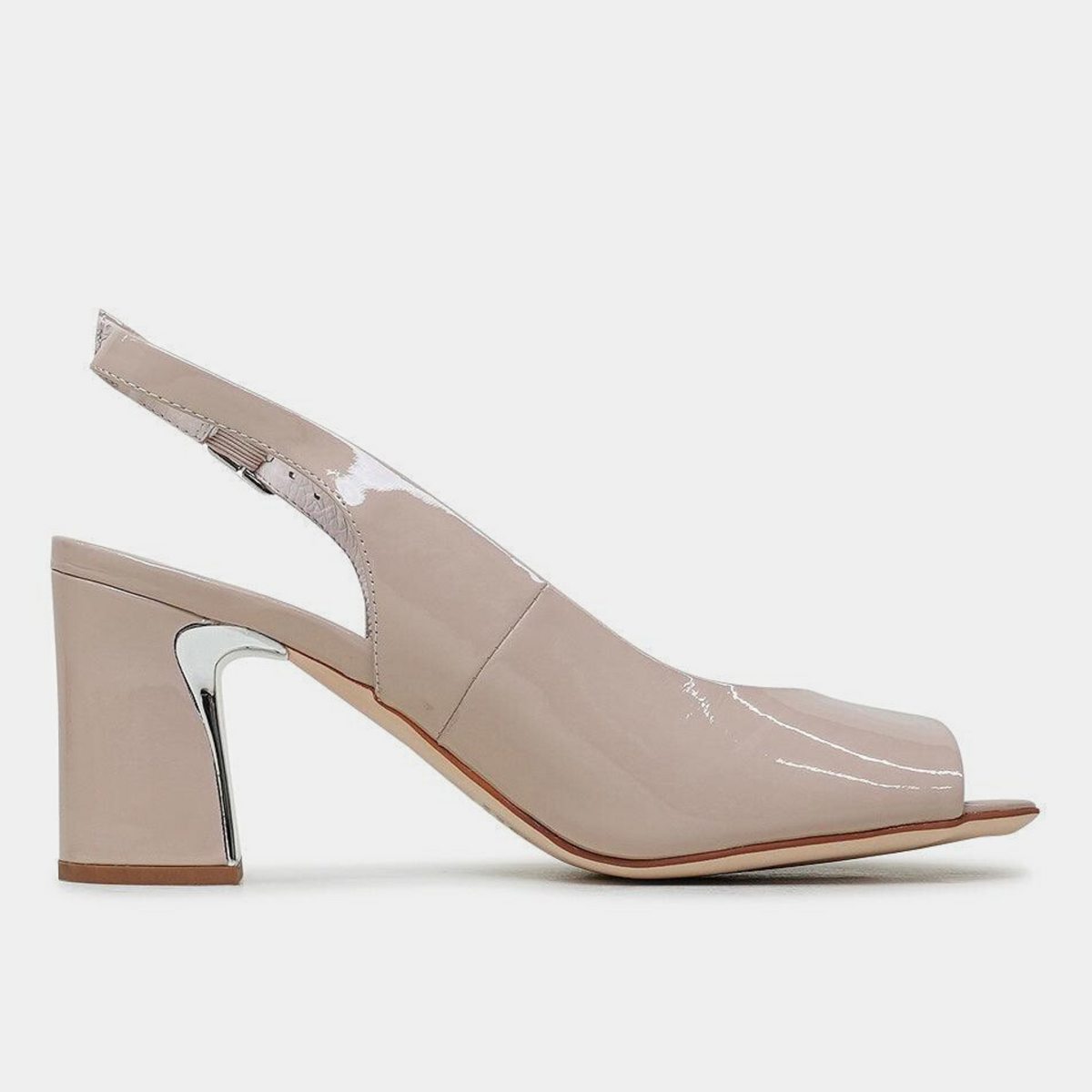 Kianna Cafe Patent Leather Heels